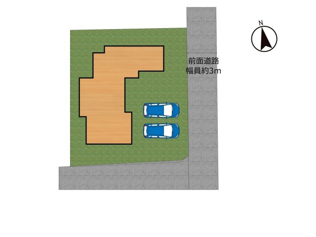 星原町　中古戸建の区画図