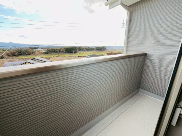 よかタウン／菊池郡大津町森1期／10号棟のバルコニー