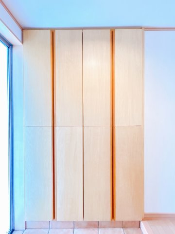 足寄郡陸別町字陸別原野基線３３０－１０１　平家建中古売家の収納|【現況】シューズボックスです。