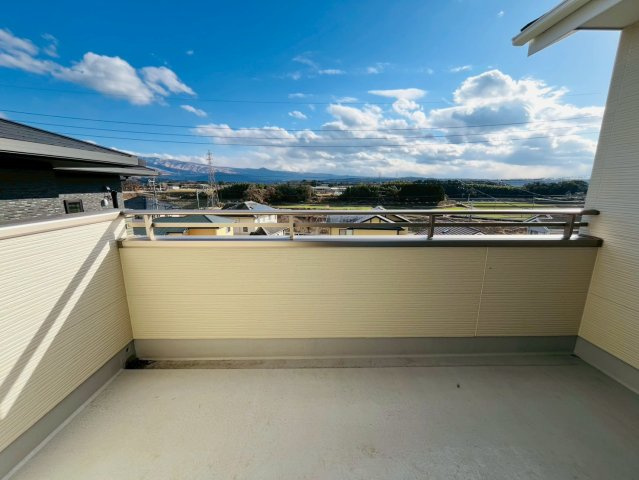 よかタウン／菊池郡大津町森1期／9号棟のバルコニー
