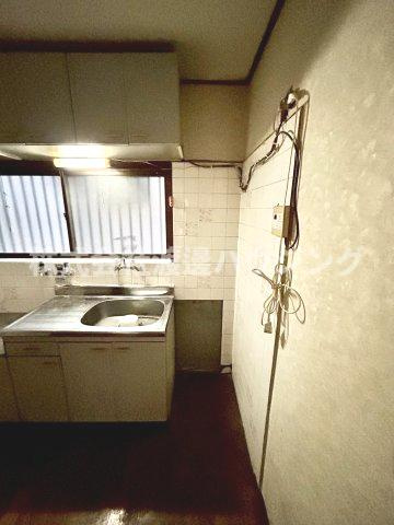 門真市堂山町一戸建のその他|冷蔵庫設置スペースあり