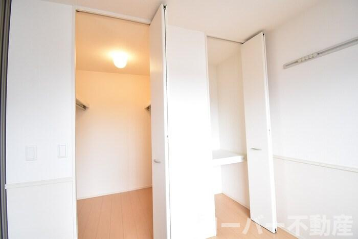 パルティール ハバラの収納|ウォークインクローゼット・物入