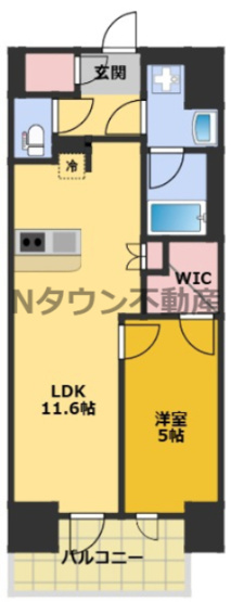 【間取り】 | プレサンス丸の内サージュ | 間取りです。