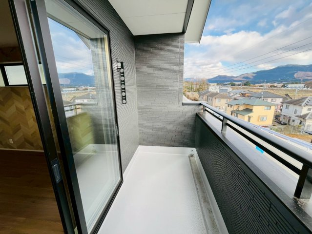 よかタウン／菊池郡大津町森1期／11号棟のバルコニー