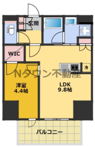 【間取り】 | プレサンス丸の内サージュ | 間取りです。
