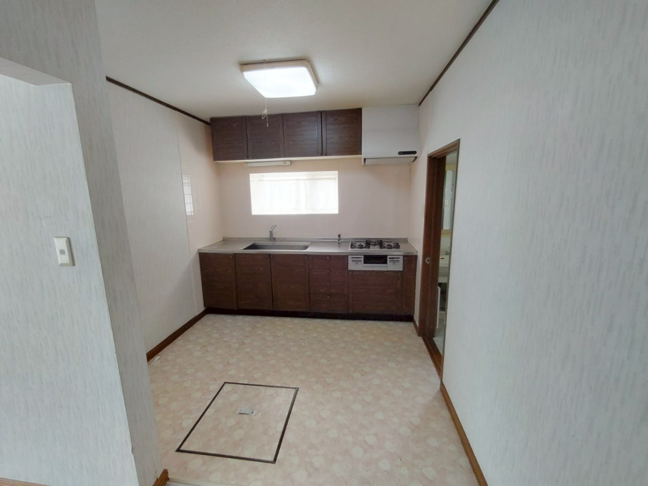 〔価格改定380万円から280万円へ値下〕大楽毛二線【平屋】中古住宅のキッチン