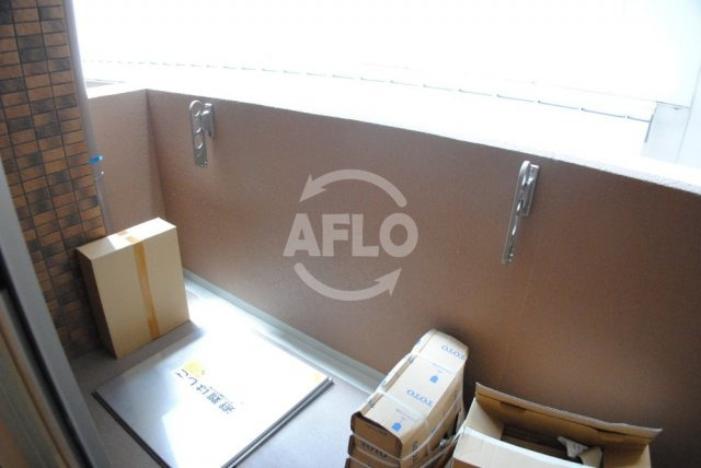 プレサンス心斎橋ラヴィのバルコニー|プレサンス心斎橋ラヴィ　バルコニー