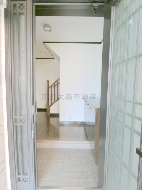 本羽田1丁目　戸建ての玄関