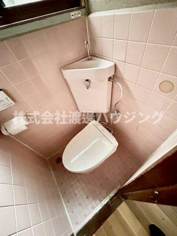 門真市野里町のテラスのトイレ