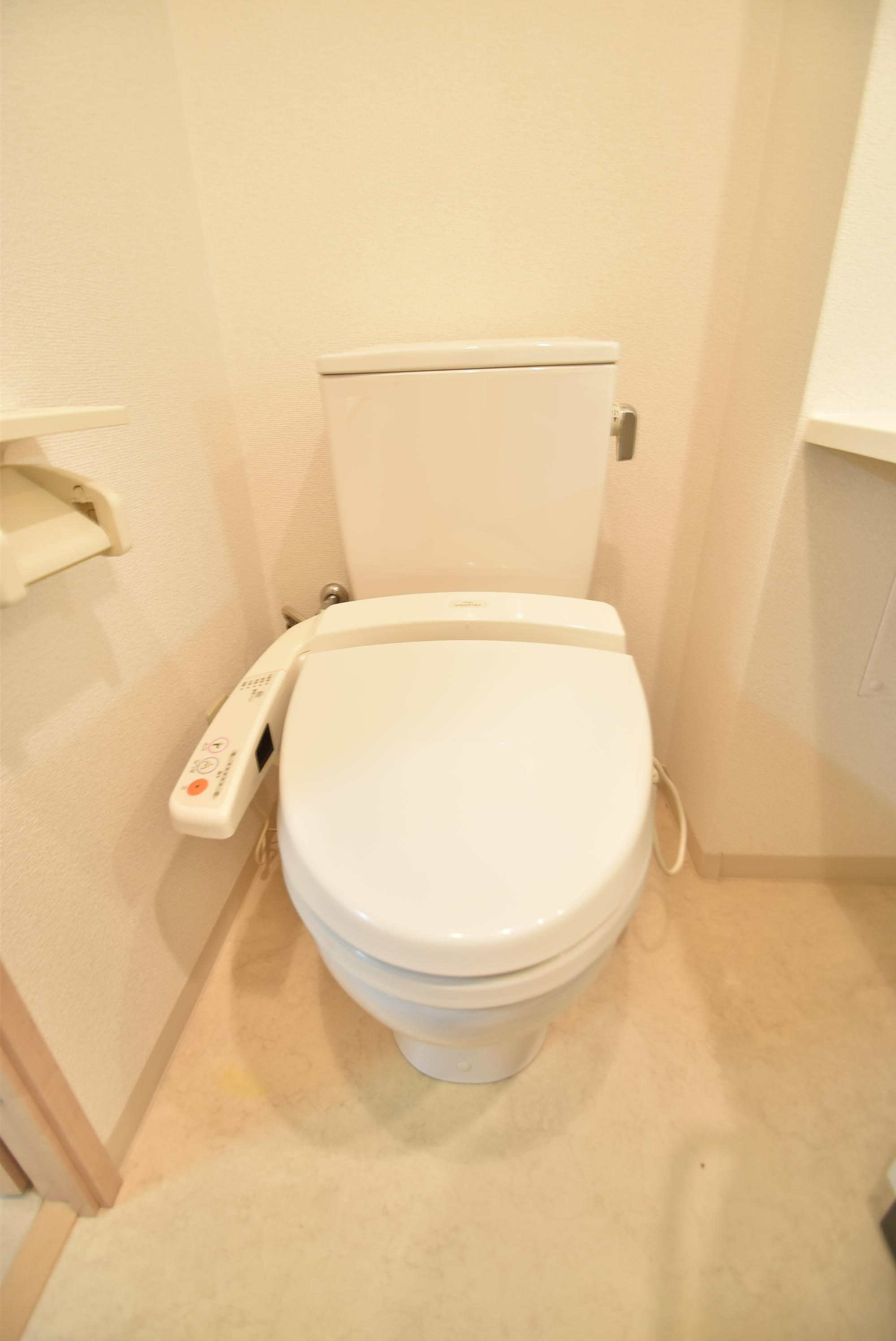 大阪市城東区鴫野西１丁目の賃貸マンションのトイレ