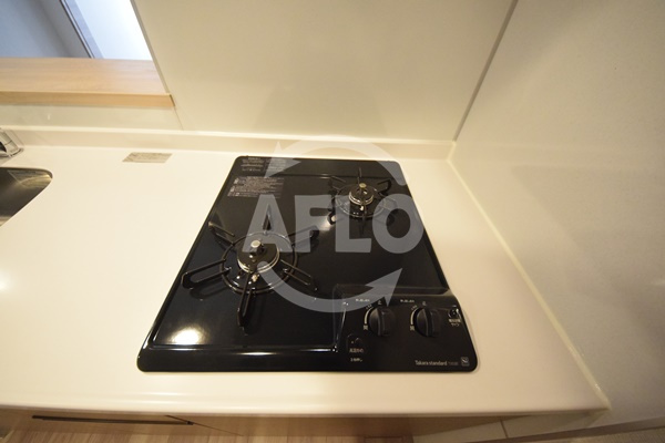 LaDouceur玉造のキッチン|LaDouceur玉造　2口ガスシステムキッチン