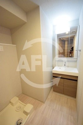 LaDouceur玉造の独立洗面台|LaDouceur玉造　洗面脱衣所