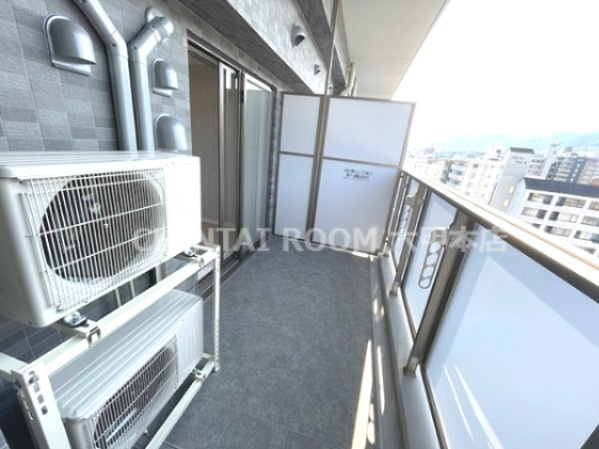 ArtizA王子公園D.Cのバルコニー