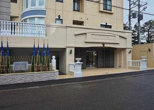 グランファーレ札幌山鼻ロワイヤルの外観|エントランスアプローチ 