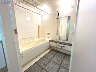 ユニットバスは省スペースでありながら、シンプルな設計と使いやすさを備え、簡便なメンテナンスが可能です。またミラー・小物置き場もあり便利です。