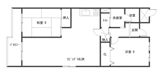 【間取り】 | ハイツ白川