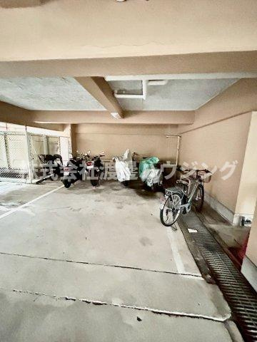 南千里ハイツのその他共用部分|バイク置き場