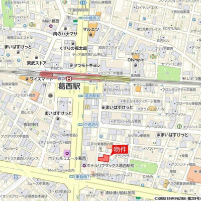 【地図】 | デュオフラッツ葛西