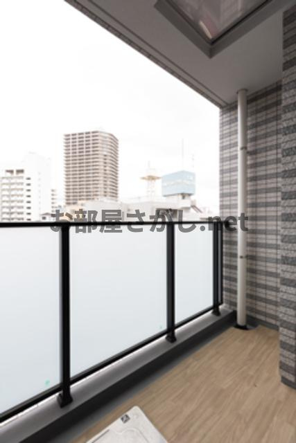エスジーコート大塚駅前【駅チカデザイナーズ／10月下旬入居可】のバルコニー|※写真は同タイプ住戸です。