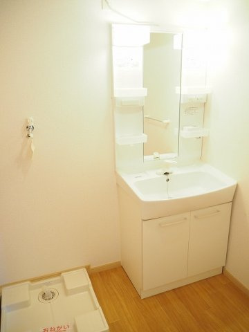 システィーナの洗面所|ゆったりとスペースのある洗面所