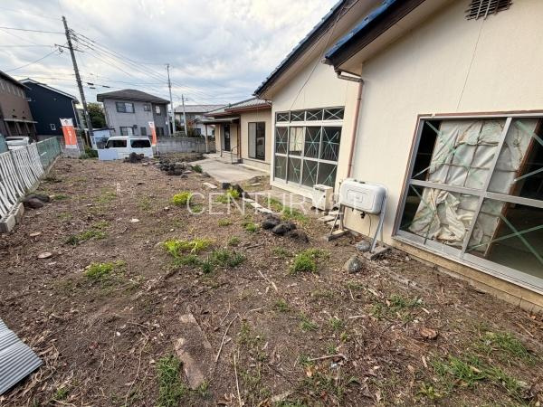 前橋市昭和町平家一戸建ての庭