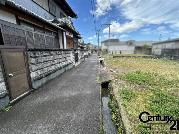 橿原市曽我町の売地の前面道路含む現地写真|■現地撮影写真■お気軽にお問い合わせください。