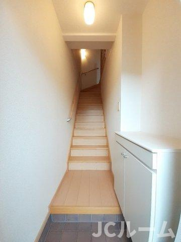 グランシャレー栄のバルコニー