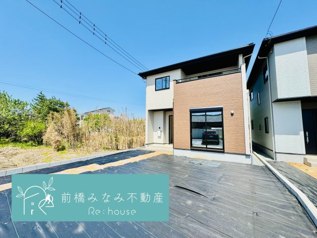 前橋市駒形町28期 　１号棟(全２棟)　ずっとプラス　新築建売分譲の外観|建物外観を気になさる方へ、見た目の良い物件です