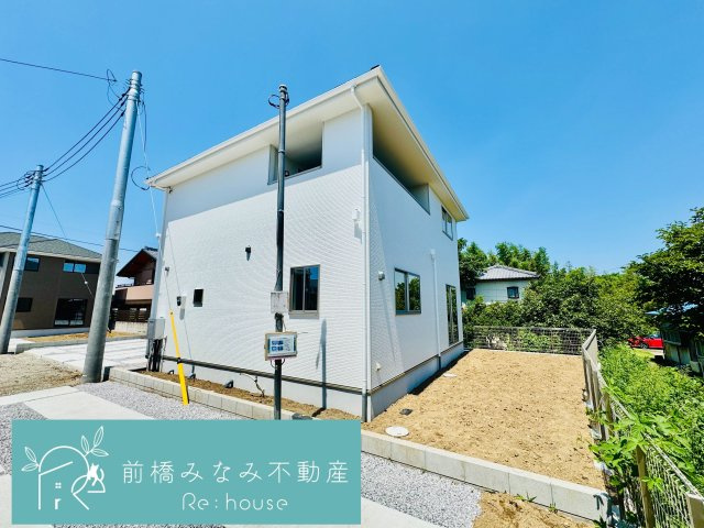 前橋市東善町１期　３号棟(全４棟)　アーバンスタイル　新築建売分譲の前面道路含む現地写真|外観もきれいです