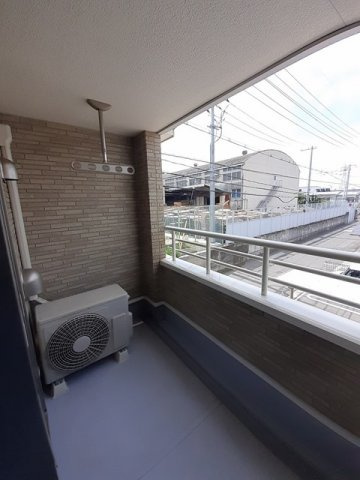 ホワイトリリー浜野のバルコニー