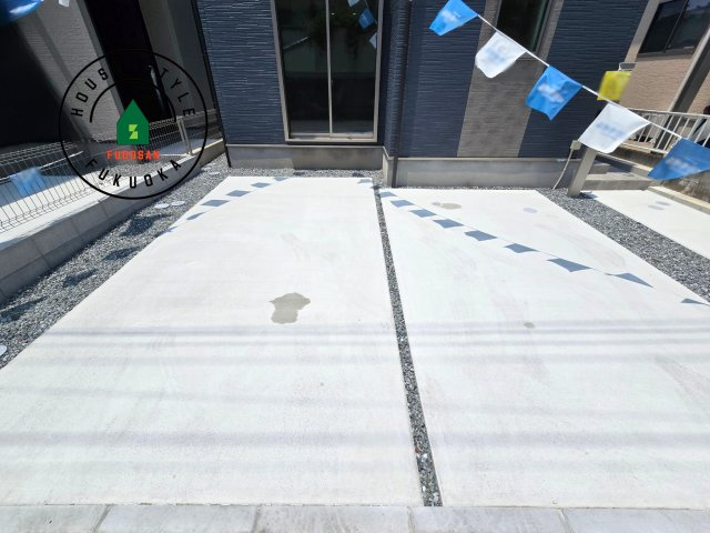 福岡市城南区梅林3丁目第2-2棟(2号棟)の駐車場|駐車場になります。