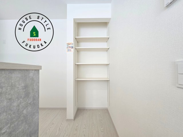 福岡市城南区梅林3丁目第2-2棟(2号棟)の収納|収納には困りません。