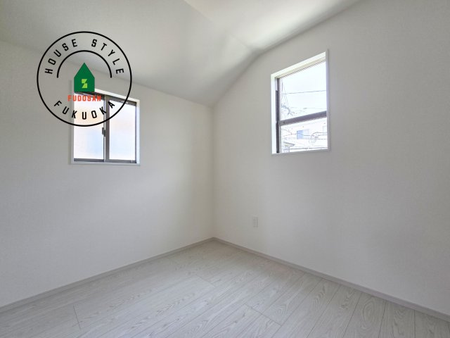 福岡市城南区梅林3丁目第2-2棟(2号棟)の和室|将来的に、琉球畳を引きまして和室風にすることも可能です。