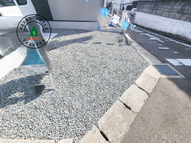 春日市惣利4丁目第1-1棟（1号棟）の庭|お庭で自由な時間を過ごせます。