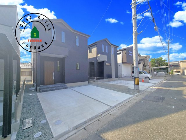 福岡市南区柳河内2丁目第2-2棟（1号棟）の前面道路含む現地写真|見学の時間などお気軽にお問い合わせ下さい。