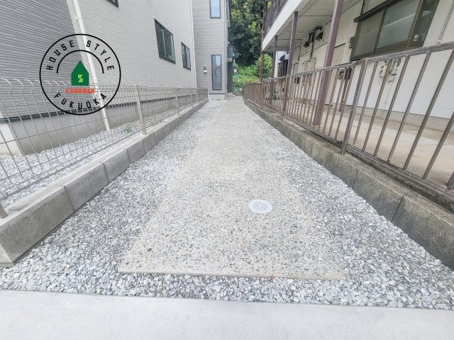 糟屋郡志免町別府2丁目第1-2棟（2号棟）の庭|お庭で自由な時間を過ごせます。