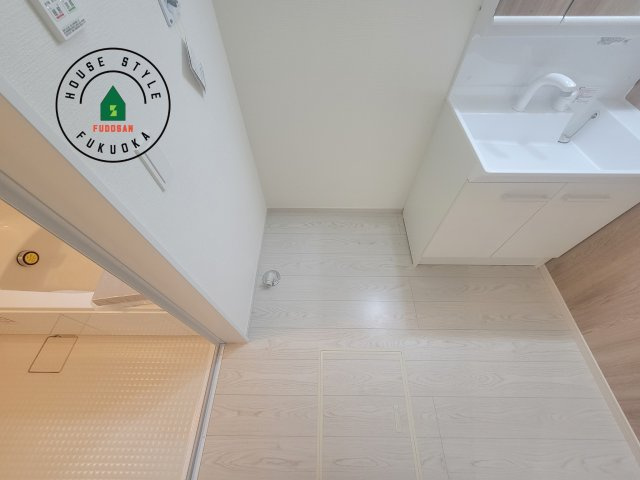 糟屋郡志免町別府2丁目第1-2棟（2号棟）のランドリースペース|ランドリースペースとなります。広々して有効的にご使用できます。 