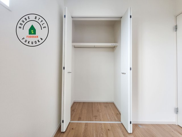 N・福岡市東区美和台4丁目第3-2棟（2号棟）の収納|大きなスペースがあり、収納には困りません。