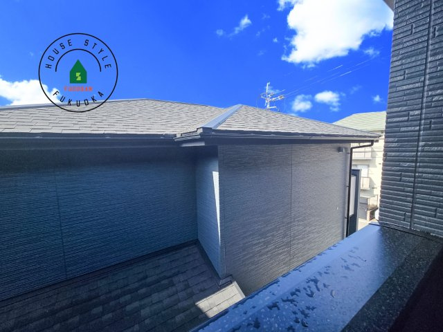 春日市白水ヶ丘2丁目第3-3棟（1号棟）の展望|窓から緑が見える物件も魅力的です。