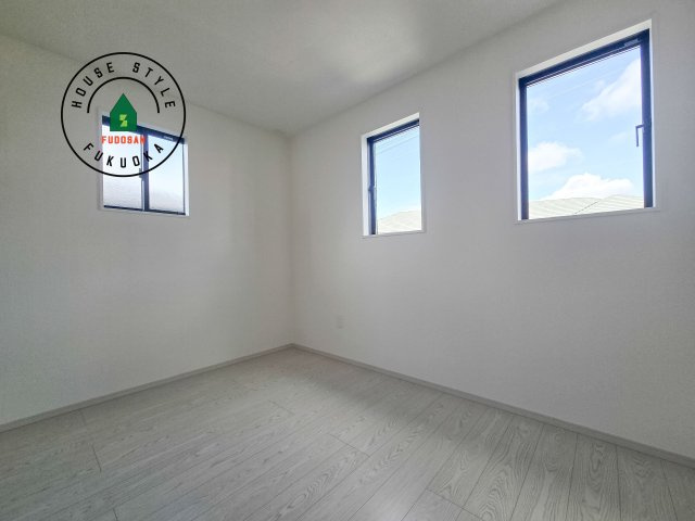 春日市白水ヶ丘2丁目第3-3棟（1号棟）の和室|将来的に、琉球畳を引きまして和室風にすることも可能です。