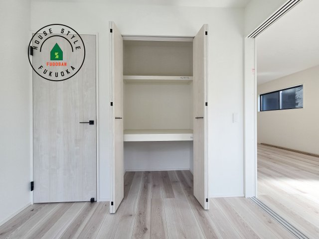 春日市白水ヶ丘2丁目第3-3棟（2号棟）の収納|大きなスペースがあり、収納には困りません。