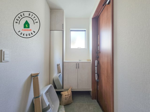 春日市白水ヶ丘2丁目第3-3棟（2号棟）の防犯設備|二重ロックでしっかり防犯対策ができます。