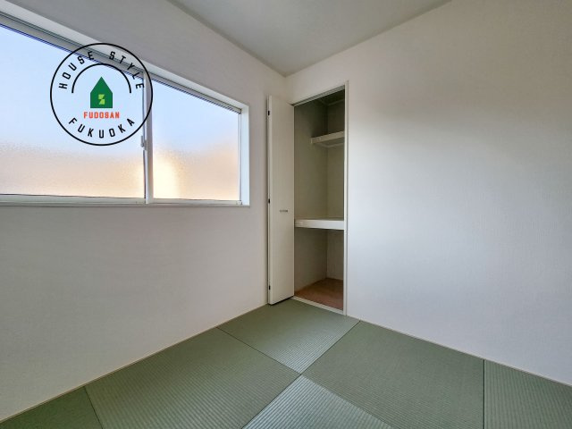 糟屋郡篠栗町田中1丁目第1-4棟（2号棟）の収納|収納には困りません。