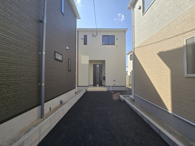 糟屋郡篠栗町田中1丁目第1-4棟（3号棟）の外観|デザイン性のある外観です。