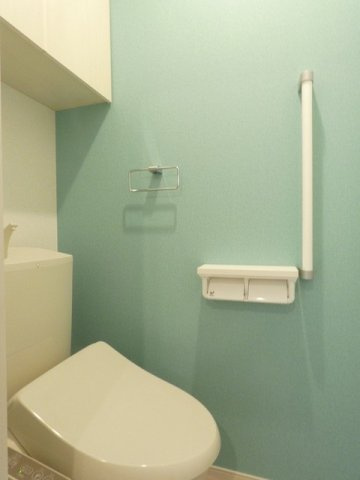 ファインハウスⅣのトイレ|清潔感のあるトイレです