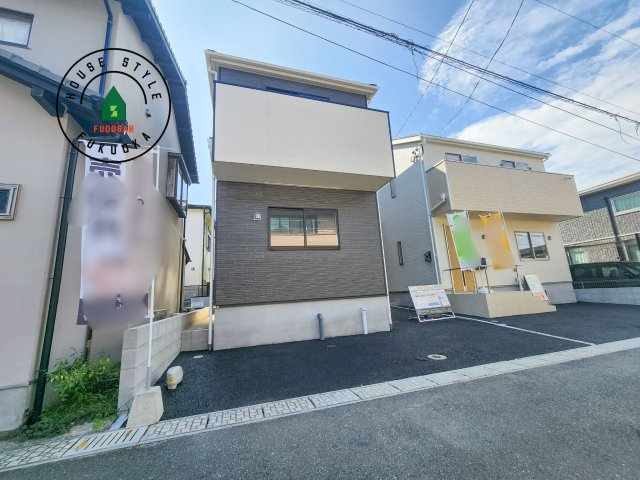 大野城市大城3丁目第9-2棟（2号棟）の外観|デザイン性のある外観です。