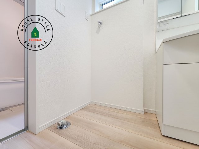 大野城市大城3丁目第9-2棟（2号棟）のランドリースペース|ランドリースペースは広さもたっぷり。