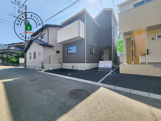 大野城市大城3丁目第9-2棟（2号棟）の前面道路含む現地写真|見学の時間などお気軽にお問い合わせ下さい。