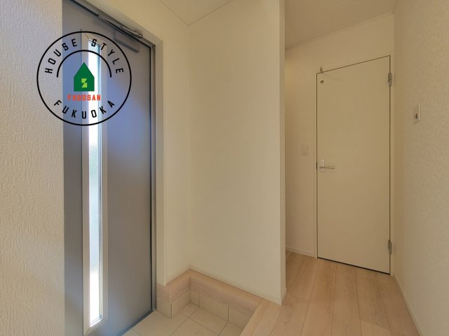 糟屋郡須恵町新原第4-2棟（2号棟）の防犯設備|二重ロックでしっかり防犯対策ができます。