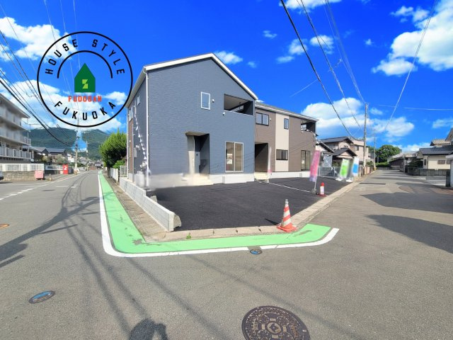 糟屋郡須恵町新原第4-2棟（2号棟）の前面道路含む現地写真|見学の時間などお気軽にお問い合わせ下さい。